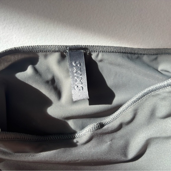 SKIMS Sheer High Neck Maxi Dress with Built-In Bodysuit - Picture 4 of 4